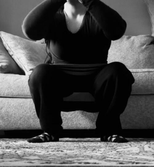 Squat exercise for glute workout