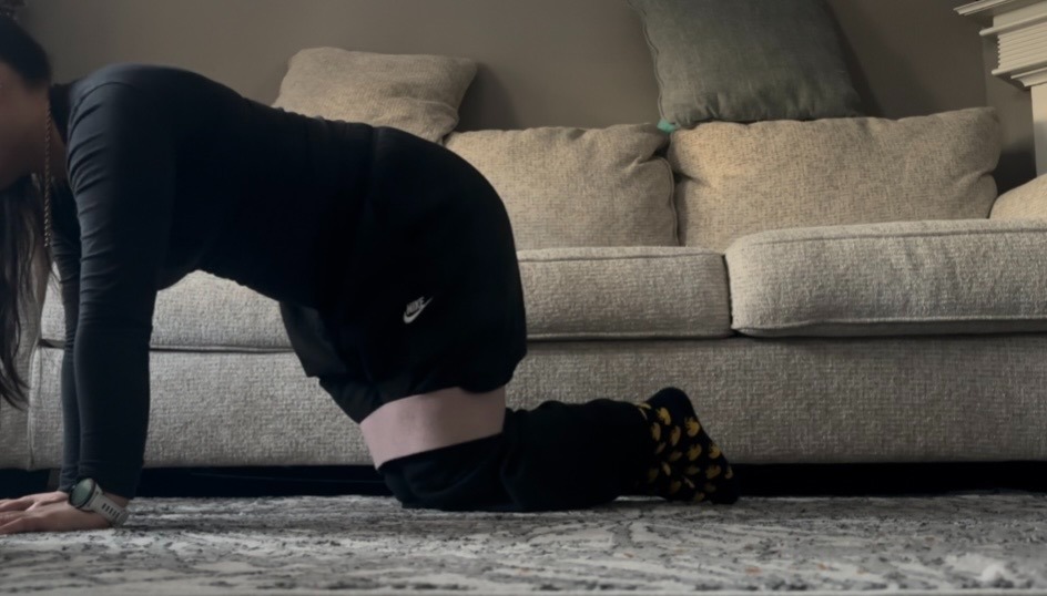 fire hydrant exercise starting position